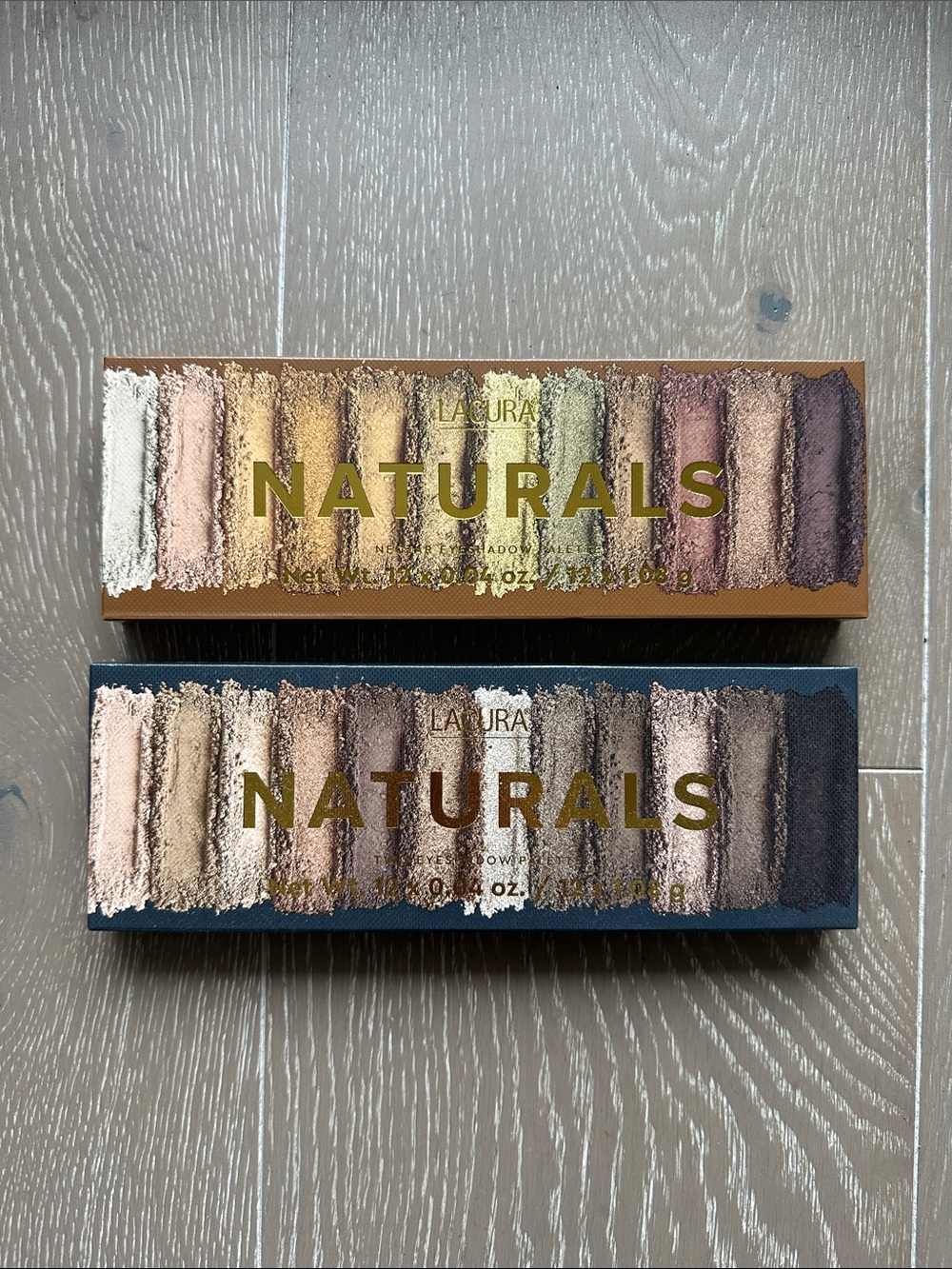 Lacura Naturals Eyeshadow Palette - Natural Shades (set of 2)